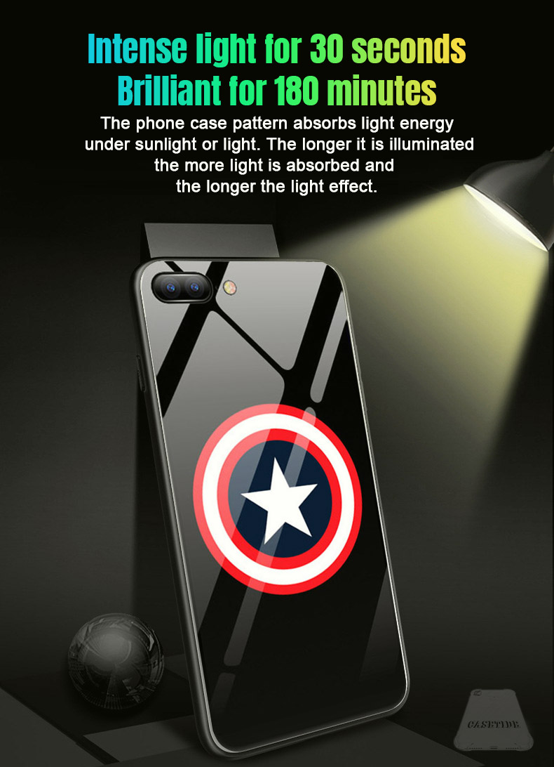 luminous case 2 Captain America best Luminous case