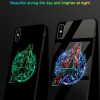 iPhone case with light - Marvel Avengers logo mobile cover