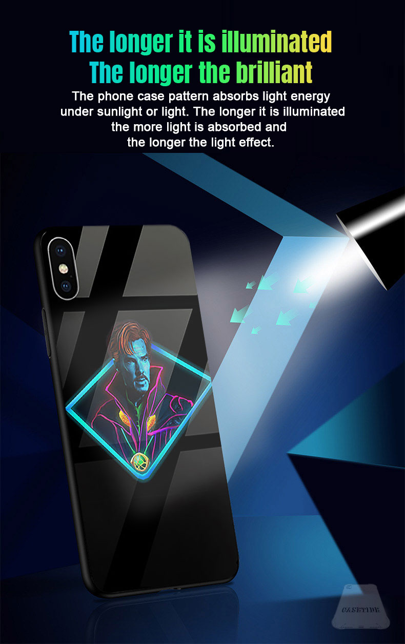 Doctor Strange light up mobile cover