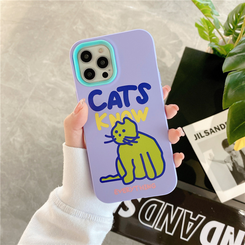 Cats Know Everything iPhone case Cats Know Everything iPhone case