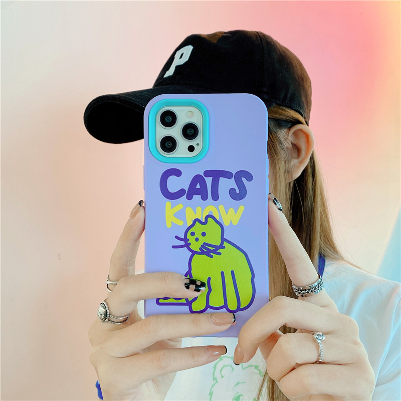 Cats Know Everything iPhone case 3 Cats Know Everything iPhone case 3