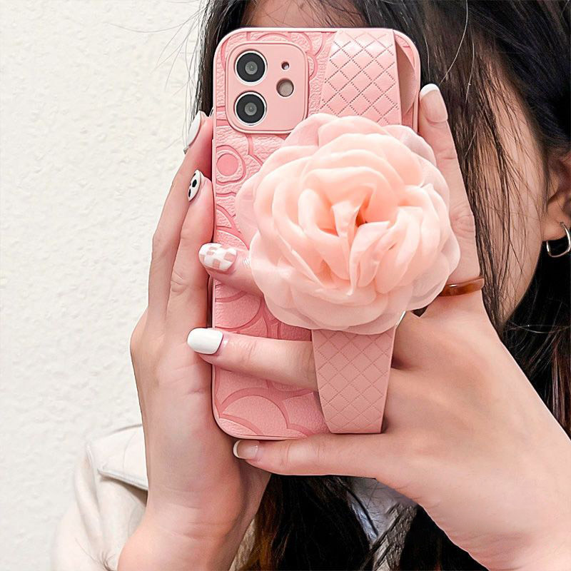 Organza Flower Pink iPhone case 3